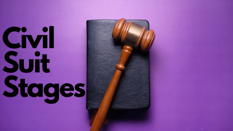 Civil Suit Stages